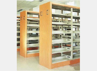 鋼木結(jié)合圖書(shū)館書(shū)架