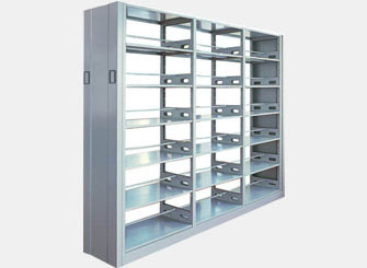 鋼制書(shū)架(每列3組)